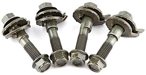 2003 Sunfire Camber Bolts + Kit di Allineamento Bulloni a Camma 14Mm Veicoli Allineamento a Ruote in Acciaio 4 Pezzi