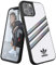 adidas Case Designed for iPhone 12 Pro Max Case, 6.7 Inch, Drop-Tested Cases, Shockproof Raised Edges, Original PU Protective Case, Holographic White