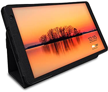 Ideal for 104Ev2 PRO Android 9.0 Pie Model Only - Fusion5 10.1 Folio Canvas Case Cover