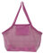 Domybest Borsa da Spiaggia, Borsa Mare Bambino, Borsa Porta Giochi Spiaggia, Borsa Porta Giochi Mare, Borsa Portagiochi Bambini, Borsa da Spiaggia in Rete per Giocattoli,45*45*30cm,Rosa