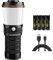 Sofirn New LT1 Rechargeable Lantern with 800LM,Camping Lantern with 8X Samsung LH351D LED,4 * 18650 Batteries Included,Super Bright for Outdoor, Type C Power Bank Function