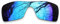 ToughAsNails Lentille de rechange pour lunettes de soleil Oakley Batwolf OO9101 – Plus d'options, bleu glace, Taille unique