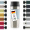 Blumtal Thermobecher 350 ml - Kaffeebecher to go aus Edelstahl - auslaufsicherer Isolierbecher kalt/heiß - Mug mit 360° Trinköffnung - Thermosbecher mit Quick-Press-Verschluss - Coffee Mug - Hellblau