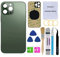 Perzework OEM Coque arrière de rechange pour iPhone 13 Pro Max 6,7 (vert alpin) tous les transporteurs avec adhésif pré-installé et kits d'outils de réparation professionnels