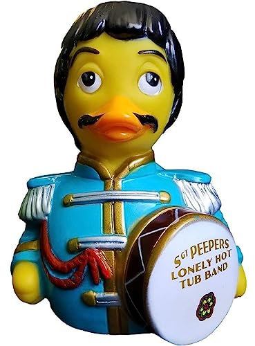 Gifts Direct 2 U CelebriDucks 81139 Badeente zum Sammeln von Sgt Peepers Lonely Hot Tub Band