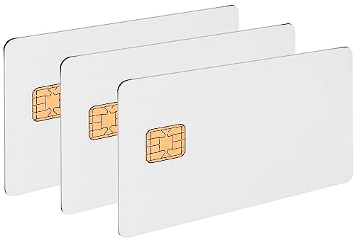 pdxox J3R180 JCOP4-180K Java Smart Card(Replace J2A040) with 2 Track 8.4mm HICO Magnetic Stripe J3R180 JCOP4-180K Java-1pack