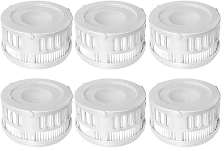ZeAda Accessoire de pièce de Rechange de Remplacement de Filtre Hepa, Compatible for l'aspirateur Xiaomi G11, Compatible for Xiaomi Mijia K10 Pro / MJWXCQ05XY / MJWXCQ05XYHW (Color : 6 Filter)