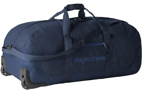 Eagle Creek No Matter What Reisetasche mit Rollen, 110L Volumen, Duffel Bag, Wasserabweisend, Robust, Atlantic Blue