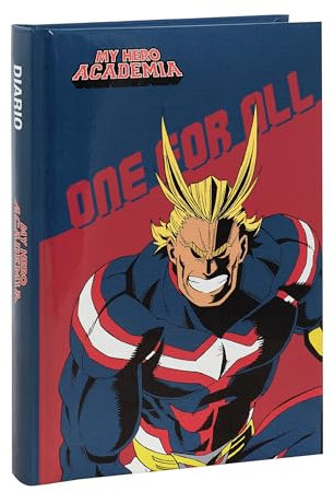My Hero Academia - Schülerkalender 2024-2025, offizielles My Hero Academia, Tagebuch 12 Monate, ideal für die Grund- oder Mittelschule, gepolsterter Einband und 320 farbig bedruckte Innenseiten, 13 x