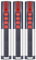 434,42MHz Telecomando Cancello, 3 Pezzi Telecomando per Cancelli per Telecomando 4013 TX02-434-4-XP, 4014 TX03-434-2, 4022 TX03-434-2, 4 Canali