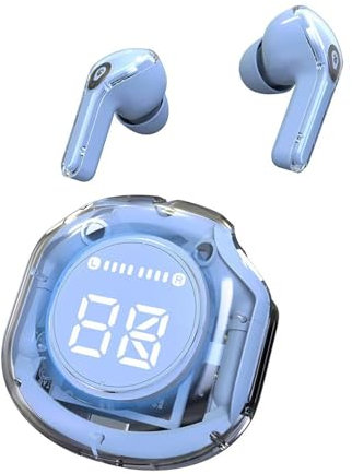 Remorui Bluetooth Kopfhörer, In Ear Kopfhörer Kabellos Bluetooth 5.0 Kabellose Kopfhörer, Noise Cancelling Wireless Earbuds, Wasserdicht Ohrhörer LED-Anzeige (K)