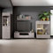 Wohnwand Anbauwand Wohnzimmer Set Kaschmir beige 4-teilig modern Vitrine Wandregal Lowboard Highboard