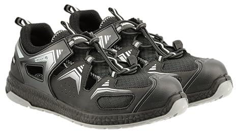 Högert Technik Hommes Ht5k581-46 Sandales de sécurité, Noir/Bleu, 46 EU