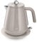 De'Longhi Eclettica BPA Free Metal Kettle KBY3001.BG, Customisable Design Rapid Boil Electric Kettle, 1.7L Large Capacity, Anti Scale Filter, Swivel Base, Cord Storage, Stainless Steel, 3000W, Beige