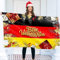 Deutschland Weihnachtsfahne 90x150 cm mit Ösen – Weihnachtsflagge Frohe Adventszeit – Deutschland Flagge – Flagge Advent - Fahne Weihnachten – Doppelnaht