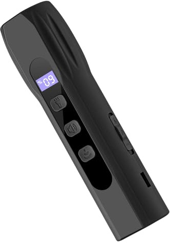 Lancoon Ultraschall Antibell Gerät mit LED-Licht Handheld Anti-Bell Gerät | Verhaltenstraining 3 Frequenzen Long Lasting Beeping Button für Hunde Indoor Outdoor