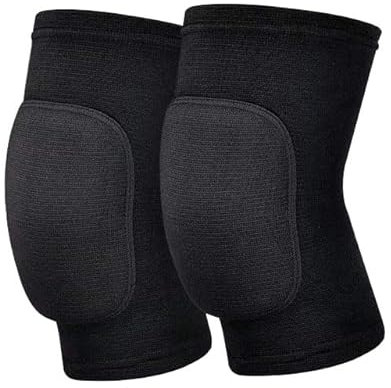 MeoZynxadril Rodilleras Voleibol, Rodillera Trabajo, Rodilleras Elásticas Antideslizantes, Rodillera Anticolisión para Niño Y Adulto, para Danza, fútbol, Voleibol, Baloncesto, Yoga, Patinaje