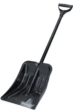 JOCHEN Pala de Nieve, Ligera, portátil, Ajustable, de Gran Capacidad, Pala de Nieve Resistente para Coche, Adecuada para carriles de Coches, Playas, Jardines, Camping y situaciones de Emergencia