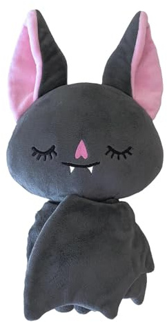 Generico Plüschtier – Plüschtier 18 cm kurz kuschelige Puppe Halloween-Tier, Design gefalteter Flügel, weich und waschbar | Geschenk für Kinder Plush, Sofa-Dekoration