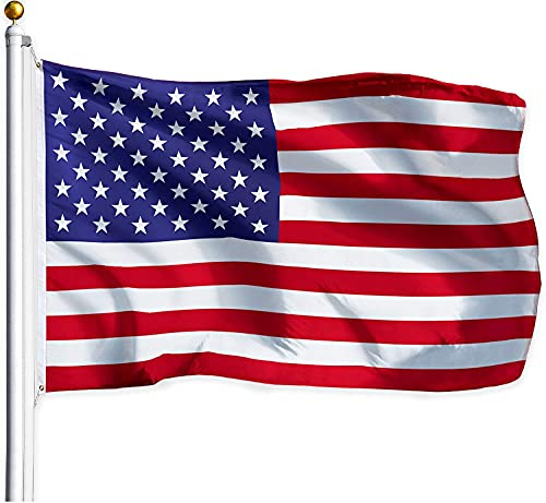 G128 american usa us-flagge 3x5 ft polyester printed stars and stripes messingösen qualität polyester-amerikanische flagge innen/außen