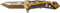 MTech USA - Klappmesser - MT-A997BGD - Klingenlänge: Klingenlänge: 8,2 cm 3Cr13 Rostfreier Stahl, Klingenstärke: 1,1 mm