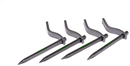 Barnwell Pack of 4 Short Dutch Pins Brick Block Concrete Hook Masons Peg Stubby 150mm