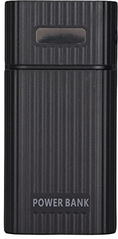 Power Bank Fai da Te, 2 Sezioni Ingresso a 3 Porte Kit Power Bank USB Fai da Te, Ingresso Tipo C/micro a Tre Porte, Compatibile con Batterie /18700/20700, per Ricarica