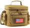 ATRIPACK Lunchbox für Herren, taktische Lunchtasche, MOLLE-Gurtband, auslaufsicher, isoliert, groß, für Damen, Erwachsene, Mahlzeit mit verstellbarem Schultergurt, langlebiger Lunch-Eimer (braun)