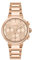 BOSS Multi Zifferblatt Quarz Uhr für Damen Kollektion ONE mit Rotgoldfarbenes Edelstahlarmband - 1502678