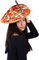 SEA HARE Pizza Kostüm Funny Hut für Party (round)