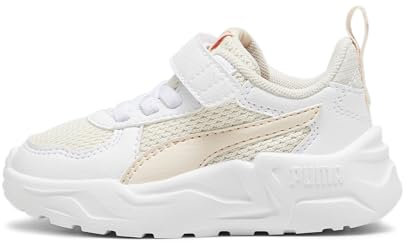 Puma Unisex Kids Trinity Lite Ac+ Inf Sneakers, Sugared Almond-Rosebay-Puma White, 20 EU