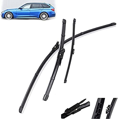 Scheibenwischer Teile Wischer vorne und hinten Wischerblätter Set für BMW 3er 320d 330d 335d 316d 318d 320i 328i Touring für Kombi F31 2011–2019