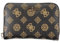 GUESS Laurel SLG Medium Zip Around Wallet Mocha Logo