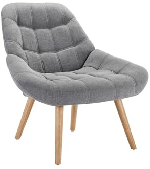 Vente-unique - Sessel mit gerader Rückenlehne 1 Luosto - Polyester - grau