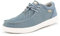 Kickback Haven Shoes - Mocassins pour Hommes - Couleur Light Blue - Chaussures légères à Lacets pour Hommes - Chaussures Confortables pour Hommes - Chaussures à Enfiler pour Hommes - Taille EU 45