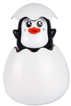 ibasenice Juguete Jugetes Muñecos Huevo De Pulverización De Agua Las Nubes Bebé Huevos De Pinguino