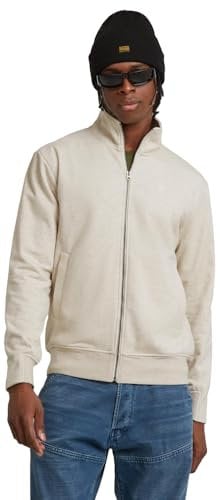 G-Star Herren Nifous Zip Thru Sweatshirt, Mehrfarben (Whitebait Htr D25122-D566-6030), M