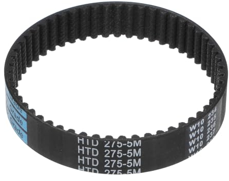 sourcing map HTD-5M Gummi-Zahnriemen, 275 mm Außenumfang x 15 mm Breite x 3,6 mm Höhe, 55 Zähne, geschlossene Schlaufe Riemenscheibe, 5 mm Teilung