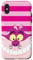iPhone X/XS Disney Alice in Wonderland Cheshire Cat Pink Stripes Case