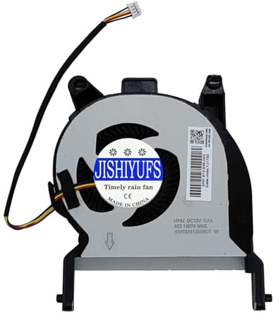 JISHIYUFS CPU Kühler für HP ProDesk Mini 600 G3 400 G3 Series 914266-001 BUC0712HB-00 DC12V Lüfter