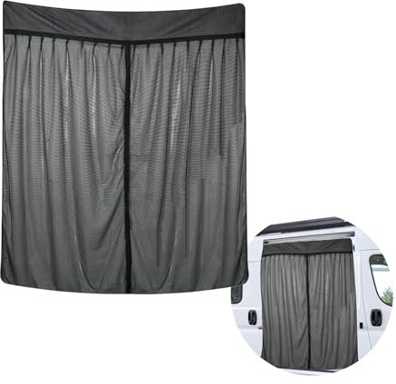 Moustiquaire pour camionnette, rideau de porte pour camping-car, moustiquaire en maille pour camionnettes et autres camping-cars, moustiquaire magnétique, pour caravane, camping-car, porte latérale