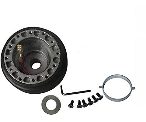Lenkrad Schnellspanner,Lenkrad Schnellverschluss Lenkrad-Hub-Adapter-Boss-Kit Fit for den Einsatz Passend für VW Golf MK3 MK2