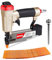 meite MP635B Pin Nailer with 10000PCS Pin Nails (25 mm), Pneumatic 23 Gauge Pin Nailer, Air Micro Pin Nail Gun, Fits 12 mm to 35 mm 23 Gauge Pin Nails, Ideal for Paneling, Small Trim