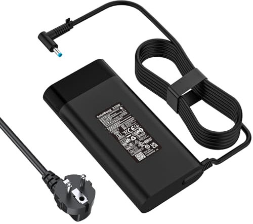 NEU 230W AC Adapter passend für HP Omen 15 16 17 Victus 16 Gaming Laptop Ladegerät ZBook Fury 16 G8 G9 G10, TPN-Q265 M41303-001 TPN-LA10 TPN-DA12 19.5V 11.8A Netzkabel