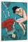 JZHOPEBUS Perfect BluePosters Albumcover-Poster, Filmposter, Leinwanddrucke, 20 x 30 cm, Rahmenstil, 26 Stück