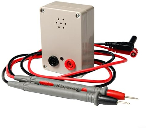 URPIZY Stromprüfer Mit Summer 9V Kabeltester Für PCB-Kabel Schalterprodukte Durchgangsprüfer Mit LED-Anzeige Elektrischer Leitungsprüfer Für Industrie Und Handwerk(C)