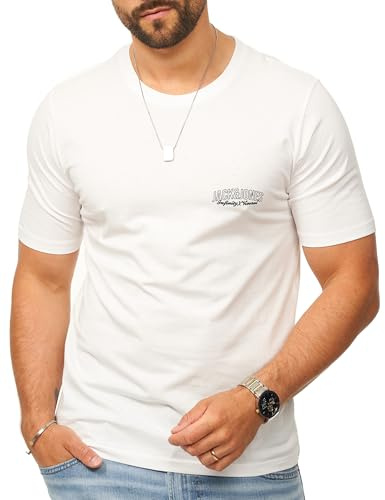 JACK & JONES Herren T-Shirt Infinity O-Neck Shirt Kurzarmshirt