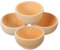 BESTYASH Ensemble De 4 Petits Bols En Bois Décoratifs À Peindre À Goûter En Acacia Non Peints Pour Tremper En Tilleul Non Finis Pour Servir