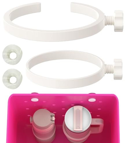 Compact Tote Drink Holder, Quick-Access Beverage Charm, Bag Cup Holder Attachment, 10 x 10 x 1.5 cm Portable Accessory for Travel, Picnics, Outdoor Outings, and Everyday Use