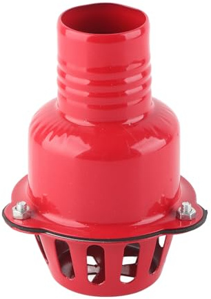 Fafeicy Clapet de Pied, Clapet Anti-retour en Alliage d'aluminium avec Filtre à Mailles pour Moteur à de Piscine d'irrigation Agricole, Accessoire de Pompe Universel de 2 Pouces avec Résistance à